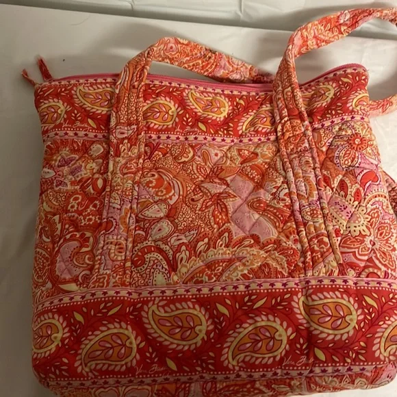 Vera Bradley purse orange - Picture 4 of 6
